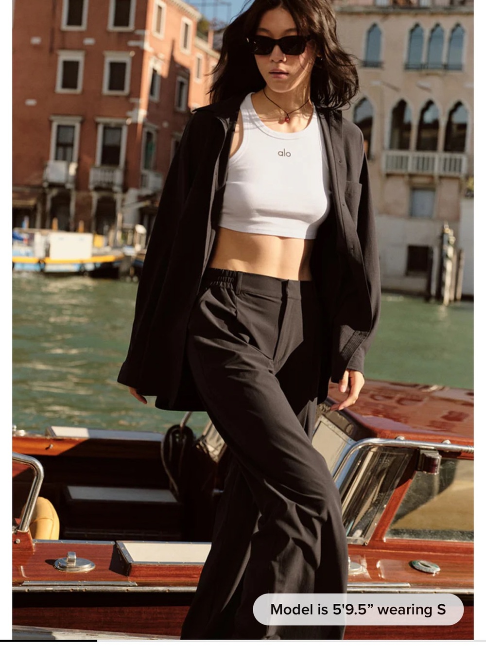 Alo High-Waist Pursuit Trouser (Regular)